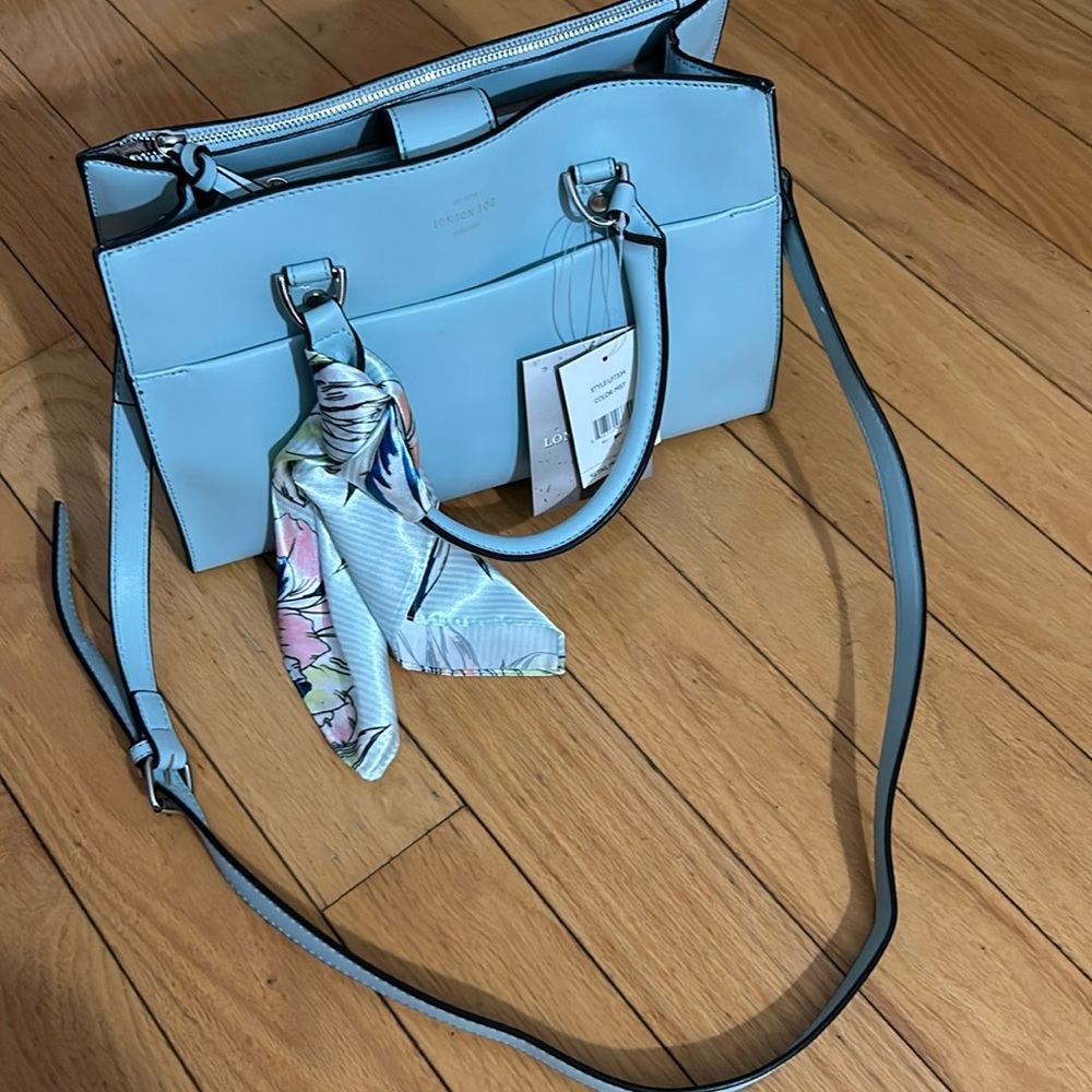 London Fog Ella Triple Satchel